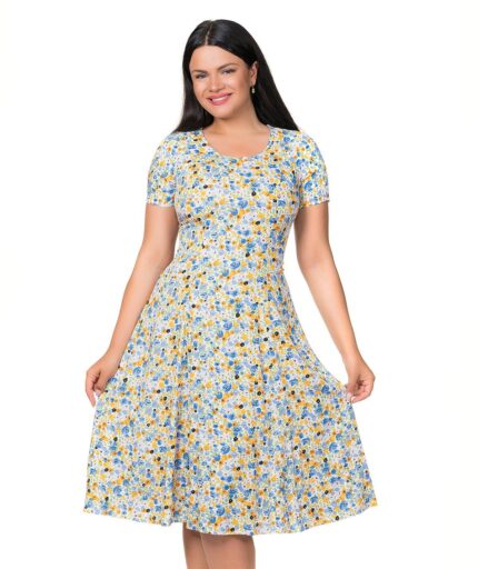 Rochie eleganta din vascoza in clini 53R2068i2068