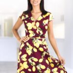 Rochita in clos cu decolteu petrecut R427i805