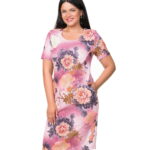 Rochie cu buzunare si imprimeu 56R2077i2077