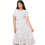 Rochie cu volan si cordon 94R2104i2104