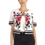 Sacou din bumbac cu imprimeu floral 01S1708i1708