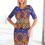 Costum office pe fond albastru 40SF1539i1539