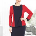 Costum office bluza si fusta 02BF21i05