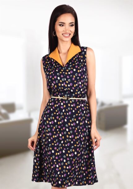 Rochie fara maneci cu revere 117R1765i1765