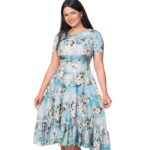 Rochie cu volan si cordon 94R2108i2108