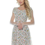 Rochie in clini cu floricele#423224