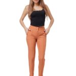 Pantaloni maro eleganti office#52825