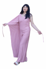 Salopeta LUNA ROSE - din vascoza naturala