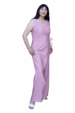 Salopeta LUNA ROSE - din vascoza naturala - imagine 2